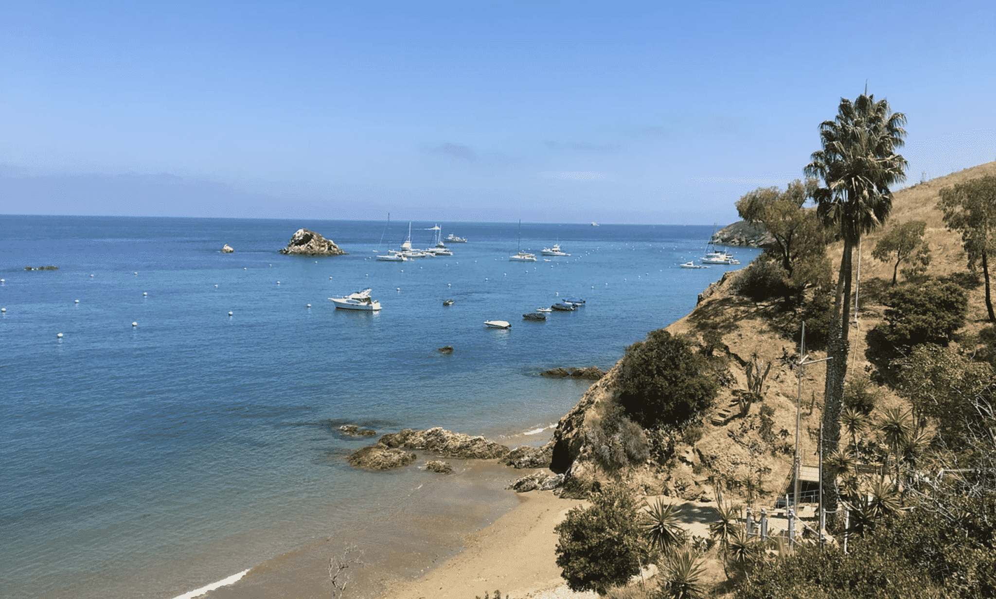 view, Catalina Island, California
